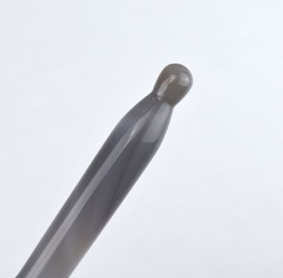 Massagista Corpo Lapa de Ágata Cinza Roller Lapa Gua Sha para Massagem de Tecido Profundo e Ponto de Acupressão