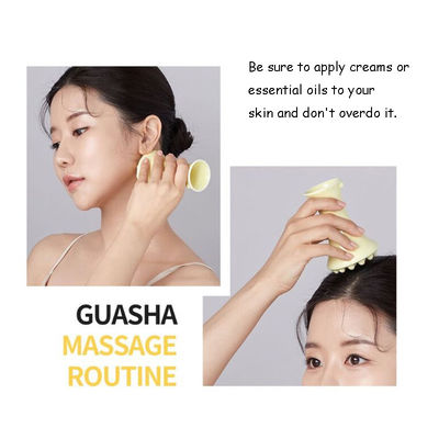 SPA Acupuntura Terapia Cerâmica Gua Sha ferramenta de raspagem para tratamento anti-envelhecimento do corpo face pescoço e cabeça em cerâmica
