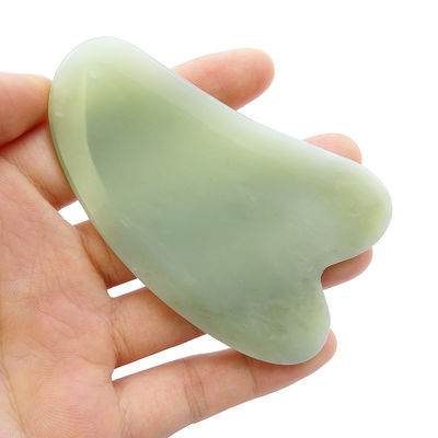 Xiuyan Jade Guasha Board para Cuidados da Pele e do Corpo Forma do Coração Gua Sha Massagem Ferramenta para Aliviar a Tensão Muscular