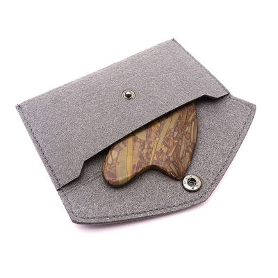 Suporte OEM/ODM Natural Nuwa Stone Facial Gua Sha Scraping Skin Massage Tool para Elevação Médica e Beleza Portáteis