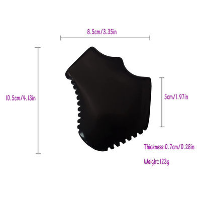 Marca privada Gua Sha Jade Massagem Facial Massagem Natural Bian Pedra Facial Guasha ferramenta de raspagem com design portátil