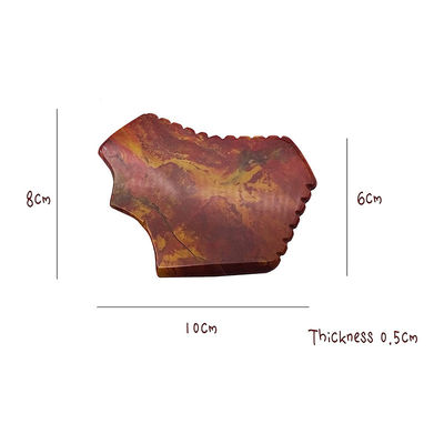 Massagem e elevação Firming Gua Sha Massager para cristal natural Quartz Beauty Scrapping Plate