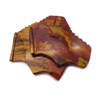 Massagem e elevação Firming Gua Sha Massager para cristal natural Quartz Beauty Scrapping Plate