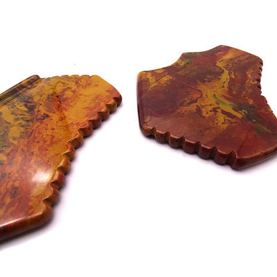 Massagem e elevação Firming Gua Sha Massager para cristal natural Quartz Beauty Scrapping Plate
