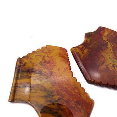 Massagem e elevação Firming Gua Sha Massager para cristal natural Quartz Beauty Scrapping Plate