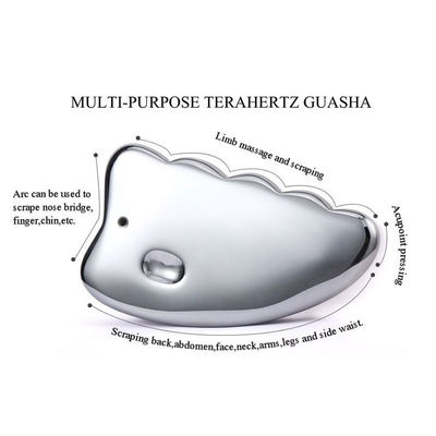 Massagista corporal Terahertz Guasha raspador facial massagem facial ferramenta de emagrecimento beleza Gua Sha pedra placa de energia para emagrecimento
