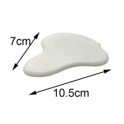Massagista facial portátil Gua Sha Scraper Pedra de jade natural Massagista de cuidados com a pele para corpo Pescoço costas beleza saúde olho SPA