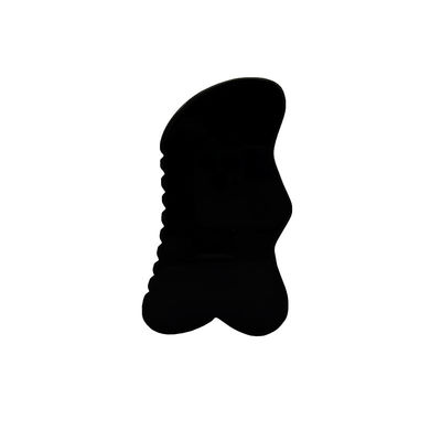 Massagista Facial Obsidiana Guasha Bela Massagem Escrava Negro Obsidiana Massagista Facial Acupuntura Gua Sha Eye Face Board SPA Tool