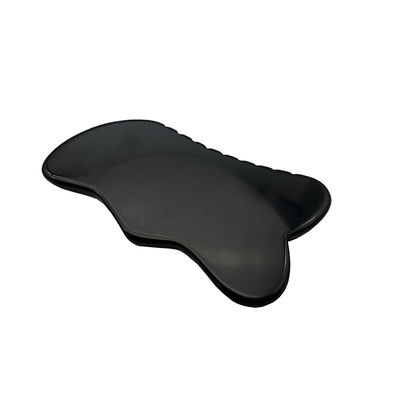 Massagista Facial Obsidiana Guasha Bela Massagem Escrava Negro Obsidiana Massagista Facial Acupuntura Gua Sha Eye Face Board SPA Tool