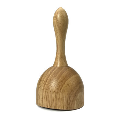 Bastão de Massagem Gua Sha de Madeira para Terapia SPA Carbonizada Natural e Massagem Corporal