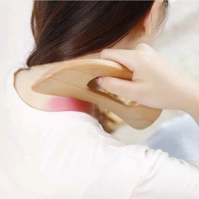 Ferramenta de drenagem linfática de madeira Cosmetologia corporal Massagista para ativar Qi e dragagem de colaterais na terapia de madeira