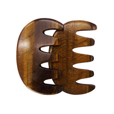Logotipo personalizado Disponível Gua Sha Comb Massage Tool para melhorar a circulação no rosto escalpo