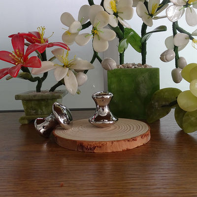 Gua Sha Massagem de cogumelos de aço inoxidável Pedra quente 3,5 * 3,5 * 2,1 polegadas Tamanho e eficácia