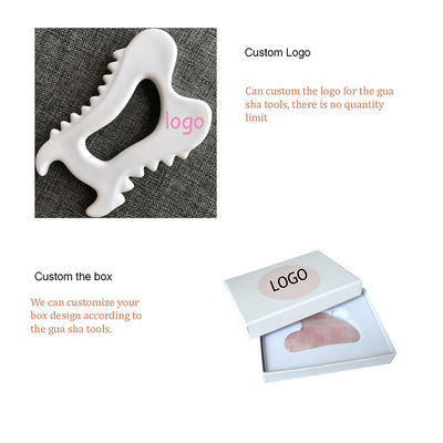 Ferramenta de massagem facial Gua Sha Cerâmica para o rosto Olho Pescoço Cabeça traseira V-face levantamento anti-envelhecimento Cuidados da pele músculo do corpo relaxante