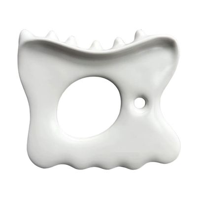 Aliviar o estresse muscular e dor com logotipo personalizado cerâmica Gua Sha ferramenta massagem linha da mandíbula