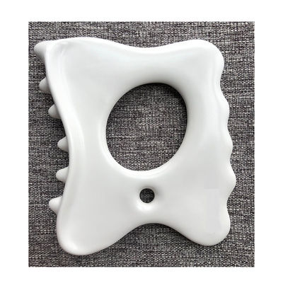 Aliviar o estresse muscular e dor com logotipo personalizado cerâmica Gua Sha ferramenta massagem linha da mandíbula