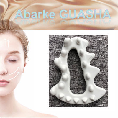 Facial raspando massagista Gua Sha para função facial ferramenta de massagem cerâmica Guasha