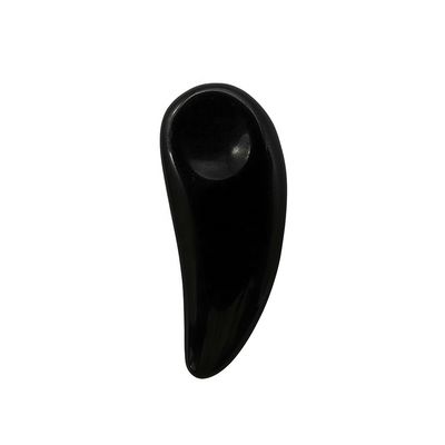 Massagista Facial Negro Mini Obsidiana Cosmético Cucharão de Guasha Creme de Olho Maquiagem Escola Espatula Bastão para Massagem de Alivio Ocular