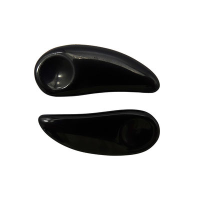 Massagista Facial Negro Mini Obsidiana Cosmético Cucharão de Guasha Creme de Olho Maquiagem Escola Espatula Bastão para Massagem de Alivio Ocular
