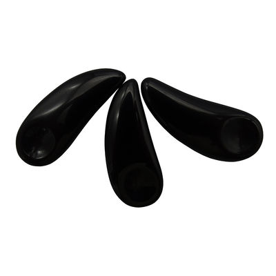 Massagista Facial Negro Mini Obsidiana Cosmético Cucharão de Guasha Creme de Olho Maquiagem Escola Espatula Bastão para Massagem de Alivio Ocular