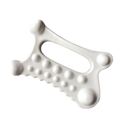 Logotipo personalizado Disponível ferramenta de massagem de cerâmica Gua Sha para escultura corporal e massagem