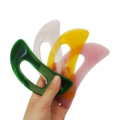 Resina Gua Sha Massage Therapy Tool Protable estilo para anti-celulite e escultura corporal