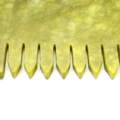 Cuidados de Saúde Pessoal Combinador de Jade Verde Guasha Ferramenta de raspagem para cuidados com a cabeça e alívio da dor de parto Multifuncional de mão