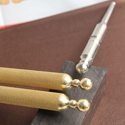 Relaxante ferramenta de massagem de tecidos profundos de latão Manual caneta de acupressão para reflexologia Massagista de pontos de pressão
