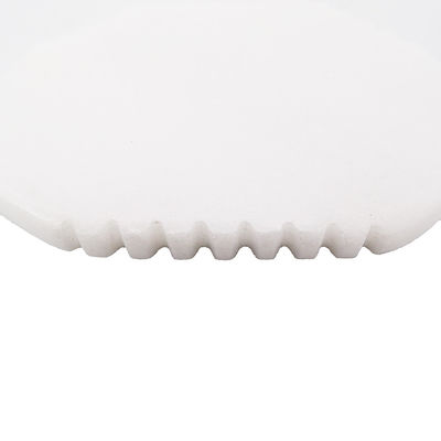 Logotipo personalizado Gua Sha Massage Tool Natural White Jade Guasha Board para Rosto Pescoço Braço costas Corpo Anti-Rugas Anti-envelhecimento