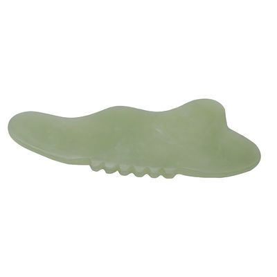 Xiuyan Jade Gua Sha Massagem Ferramenta para Facial Esculptor Massagem corporal Promove o fluxo sanguíneo e reduz a tensão Fácil de segurar