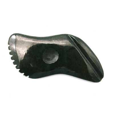 Nefrita verde escuro natural Jade Gua Sha Ferramentas de massagem corporal Escrava tradicional para corpo completo 11,8cm*6cm*0,9cm