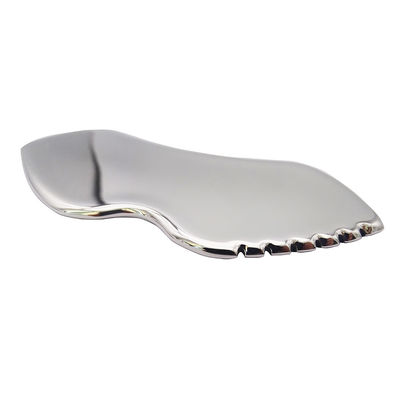 Massagista Facial Ferramenta de raspagem de aço inoxidável portátil Gua Sha para tratamento SPA