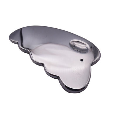 Função Face fina ferramentas de gua sha autêntico Terahertz Facial Guasha Massagem Ferramenta para Jawline Chin Scalp