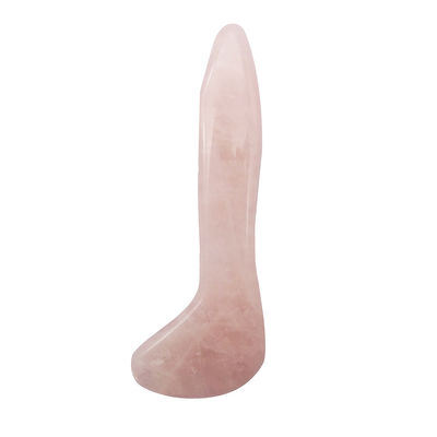2024 Produto Polido Técnico Rosa Natural Quartz Jade Gua Sha Ferramenta de Massagem para Massagem Facial Caixa de Presente MOQ 100PCS