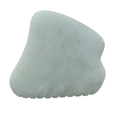 Função Musical Ferramenta de Massagem Gua Sha de Jade Branco para Terapia SPA Polida Pedra de Jade Natural Ferramenta de Massagem Facial Guasha