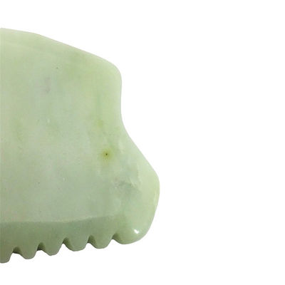 Experimente os benefícios curativos do 2024 Xiuyan Jade com o Natural Gua Sha Body Scraping e Facial Scraping Plate