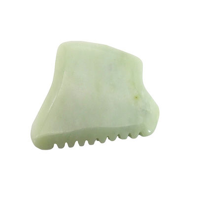 Experimente os benefícios curativos do 2024 Xiuyan Jade com o Natural Gua Sha Body Scraping e Facial Scraping Plate