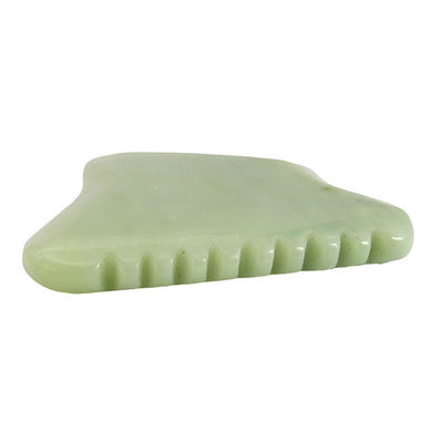 Experimente os benefícios curativos do 2024 Xiuyan Jade com o Natural Gua Sha Body Scraping e Facial Scraping Plate