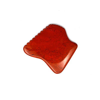 2024 Chegadas Red Jesper Gua Sha Massage Tool para Massagem Corporal Polido Acceptação de ODM Técnico e OEM