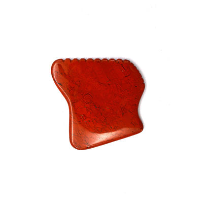 2024 Chegadas Red Jesper Gua Sha Massage Tool para Massagem Corporal Polido Acceptação de ODM Técnico e OEM