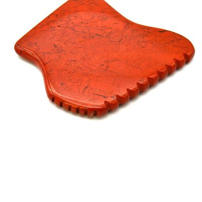 2024 Chegadas Red Jesper Gua Sha Massage Tool para Massagem Corporal Polido Acceptação de ODM Técnico e OEM