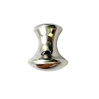 Massagista corporal Fungos de aço inoxidável ferramenta de massagem Gua Sha com logotipo personalizado e artesanato feito à mão