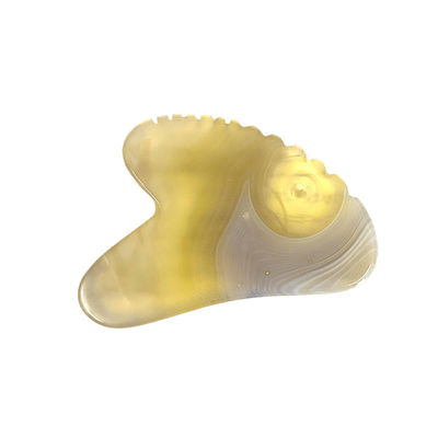 Produtos de Massagem de Logotipo Personalizado Agate de Cereza Natural Agate Sha Gua Tabela para Gua Sha Terapia
