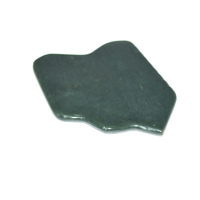 Nefrita verde escuro Facial Pedra de Jade Guasha Massager Board para circulação sanguínea facial