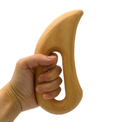Ferramenta de massagem Gua Sha de madeira para pescoço, ombros e pernas 2024 Massagem corporal Massagem terapêutica