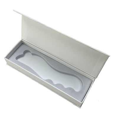 Massagista de corpo Pedra Gua Sha de jade branco para raspar Massagem facial Ferramentas e Massagem de beleza SPA