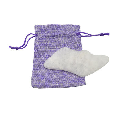Função Cabeça Massagista de Saúde Jade Branco Facial Guasha Massagista Scraping Board Gua Sha Massage Tool para Massagista de Cabeça
