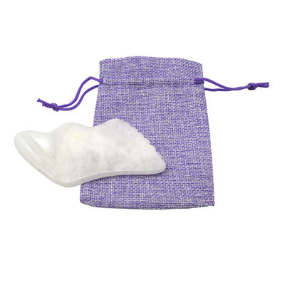 Função Cabeça Massagista de Saúde Jade Branco Facial Guasha Massagista Scraping Board Gua Sha Massage Tool para Massagista de Cabeça