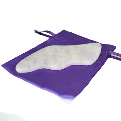 Função Cabeça Massagista de Saúde Jade Branco Facial Guasha Massagista Scraping Board Gua Sha Massage Tool para Massagista de Cabeça