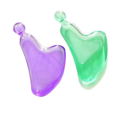 Massagem Facial de Refrigeração Esferas de Gelo de Vidro Borosilicato para Tabuleiro Gua Sha e Experiência de Rejuvenescimento SPA de Design 2021